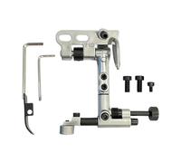 Perfeclan Hängende Kantenführung für Nähmaschinen, Kantenführung aus Stahl, Nähfuß-Saumführung, Lineal-Set für industrielle Nähmaschinen-Aufsätze