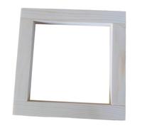 Perfeclan Keilrahmen für Stickrahmen, tragbarer Holzrahmen für Stickarbeiten zu Hause, Leinwandkunst, Schreibtischbibliothek, 40.46 cm X 40.46 cm