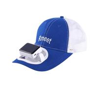 Perfeclan Sonnenblendenhüte mit, Sommer-Sonnenhut zum Laufen, Camping, Reisen, Outdoor-Sport, Blau