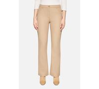Stoffhose BETTY BARCLAY "Damen Slim Fit", Damen, Gr. 36, Normalgrößen, natural, Obermaterial: 75% Viskose, 18% Polyamid, 4% Polyurethan, 3% Elasthan, slim fit lang, Hosen Stoffhose (84771715-36) natur