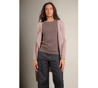 Perfect Cashmere Kaschmir-Cardigan "Abigail" in Taupe - Größe M | Damen Pullover Cardigans
