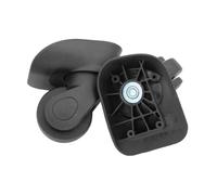 perfk 2 Stück Kofferrollen, Trolley-Räder, Reiseboxen, verschleißfeste Gepäckräder, Ersatz