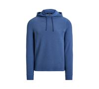 Performance-Kapuzenshirt aus Waffelpiqué M Blue