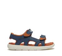 Timberland Perkins Row 2-Strap Kinder Sandalen dunkelblau/orange - 33