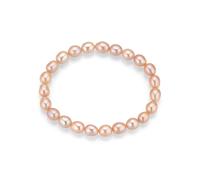 Perlenarmband FIRETTI "Schmuck Geschenk Armschmuck Armkette Perle", beige (natur), Armbänder, Damen, 19cm, Perlen, Perlenarmband, Made in Germany - mit Süßwasserzuchtperle (98919902-0)