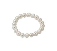 Perlenarmband FIRETTI "Schmuck Geschenk Armschmuck Armkette Perle" Gr. 8, weiß, Armbänder, Damen, 8, Perlen, Perlenarmband, Made in Germany - mit Süßwasserzuchtperle (30314638-8)