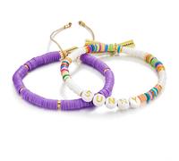 Yokoamii Damen Set (Armband 2er) aus Edelstahl