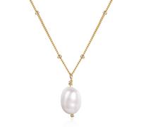 Perlenkette AILORIA "Halskette SABURO", Damen, gold, Halsketten Perlenkette (15471932-0) gold