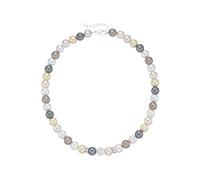 Perlenkette LADY, silber (silberfarben), Halsketten, Damen, Metall, Perlenkette (92516449-0) silberfarben