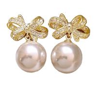 Perlenohrringe, Schmuck | Elegante Silber-Ohrringe | für Festival, Dating, Reisen, Hochzeit und Urlaub