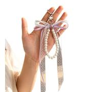 Perlenschlaufen Accessoire mit Spitzenband Verschluss Detail für Handtaschen, Rucksäcke, Reißverschluss, Alltagsdekoration, sichtbare Spitze, Perlentaschen Accessoire, Reißverschluss, Anhänger,