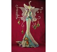Perlentaucher Leipzig Schmuckpuppe Schmuckständer Elfe mit Flügeln