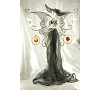 Perlentaucher Leipzig Schmuckpuppe Schmuckständer Elfe mit Flügeln