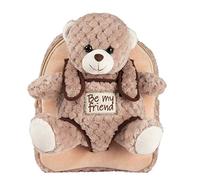 Perletti Rucksack peluche Milly Bear 2,7 Liter braun