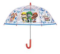 PERLETTI Paw Patrol Automatischer Regenschirm, transparent, 42 cm, Sport, mehrfarbig (mehrfarbig), Einheitsgröße