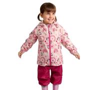 PERLETTI Regenset Kinder Wasserdicht mit Regenjacke und Regenhose - Reflektierende Regenanzug Matschanzug Set Jacke Hose Klein Jungen Mädchen (DE/NL/SE/PL, Alter, 4 Jahre, 5 Jahre, Regular, Einhorn)
