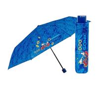 PERLETTI Sonic The Hedgehog Regenschirm, faltbar, 50 cm, Sport, mehrfarbig (mehrfarbig), Einheitsgröße