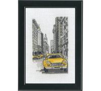 Permin Kreuzstich Stickpackung New York Zählmuster