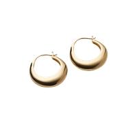 Pernille Corydon Creolen Atlas, vergoldet