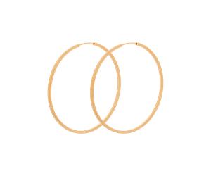 Pernille Corydon Creolen Orbit, vergoldet