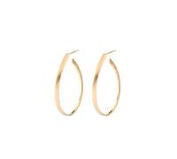 Pernille Corydon Creolen Oval Creoles, vergoldet