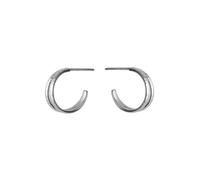 Pernille Corydon Creolen Poetry Hoops, Silber