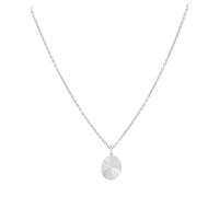 Pernille Corydon Ocean Star Necklace Gold/Silber - Anhängerkette Damen großer runder Anhänger 925er Sterling-Silber - größenverstellbar 50-55cm