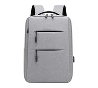 Perphy 14 Inch Multi-Pocket Business Laptop Backpack for Women Water-Resistant Backpack Purse with Adjustable Strap Grau 30cm*14cm*40cm