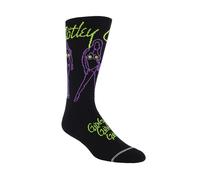 Perri's Leathers Unisex Motley Crue Crew, 001, O, Herren Socken, Schwarz, 10 UK