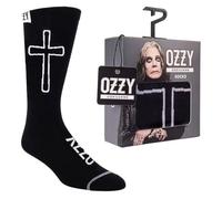 Perri's Leathers Unisex Ozzy Osbourne Geschenkbox Logo 001 O Herren Socken, Schwarz, 10