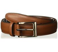 Perry Ellis Herren Portfolio Timothy Ledergürtel (Erhältlich in Big & Tall) Gürtel, Braun, 30