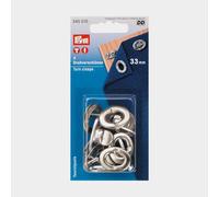 Persenningdrehknopf mit Ösen & Drehknopf Prym Turn Clasps, 6 mm, 4-pack
