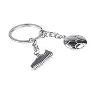 Persönlichkeit Schlüsselanhänger Anhänger 2 Anhänger Fußball Form Schuhe Form Schlüsselanhänger Für Tasche Schlüsselring Ornament 1 Stücke Überlegene Qualität Practical