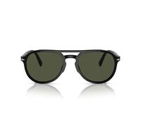 Persol 0PO3235S 95/31 Kunststoff Pilot Schwarz/Schwarz Sonnenbrille, Sunglasses