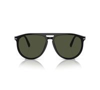 Persol 0PO3311S 95/31 Kunststoff Pilot Schwarz/Schwarz Sonnenbrille, Sunglasses