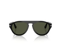 Persol 0PO3370S 95/31 Kunststoff Pilot Schwarz/Schwarz Sonnenbrille, Sunglasses