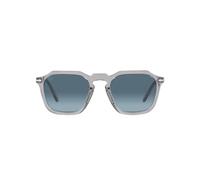 PERSOL PO 3292S Transparent Grey/Blue Shaded 50/21/145 Unisex Sonnenbrillen