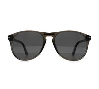 Persol PO9649S 110348 Rauch schwarz polarisierte Sonnenbrille Einheitsgröße