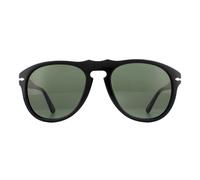 Persol Sonnenbrille 649 95/31 Schwarz Grün 54mm Einheitsgröße