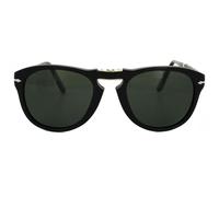 Persol Sonnenbrille 714 95/31 Schwarz Grün Folding Steve McQueen 54mm Einheitsgröße