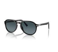 Persol Aviator Unisex Schwarz Blau Verlauf Polaroid Sonnenbrille Einheitsgröße