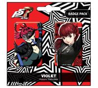Persona 5 Royal Ansteck-Buttons Doppelpack Violet / Kasumi Yoshizawa