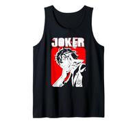 Persona 5 Royal Joker Black White Red Portrait Video Game Tank Top