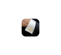 Personalisierte Manschettenknöpfe für Männer, personalisierte Manschettenknöpfe für Trauzeugen, Hochzeitsgeschenk für Bräutigam, Trauzeugenantrag, Trauzeugengeschenke, Geschenk für den Vater der Braut
