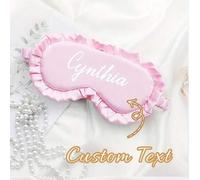 Personalisierte Satin-Schlafmaske - Personalisiertes Brautjungfern-Geschenk, Benutzerdefinierte Schlafmaske, Satin-Schlafmaske, Brautjungfern-Party-Ga
