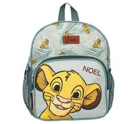 Personalisierter Kindergarten-Rucksack mit Name Disney König der Löwen Simba | Kleiner Kinderrucksack Jungen Mädchen | Freizeitrucksack mit seitlichen Netztaschen