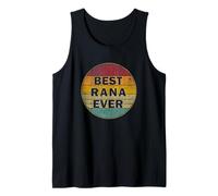 Personalisierter Name Rana I Love Rana Retro Vintage Style Tank Top