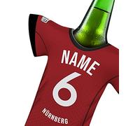 PERSONALISIERTES Trikot passend für NÜRNBERG Fanartikel Fans | Flaschenkühler Getränkekühler Fanartikel by MYFANSHIRT.com Kein Original