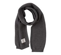 Pesaat Winter Schal Baby Kinder Strickschal 100% Baumwolle Warmes Halstuch Mädchen Jungen Weicher Schön Schals (Dunkelgrau)