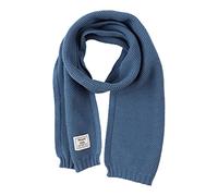 Pesaat Winter Schal Baby Kinder Strickschal 100% Baumwolle Warmes Halstuch Mädchen Jungen Weicher Schön Schals (Denim blau)